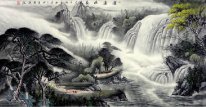 Waterfall - Chinese Painting