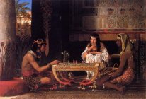 Joueurs d'échecs égyptien