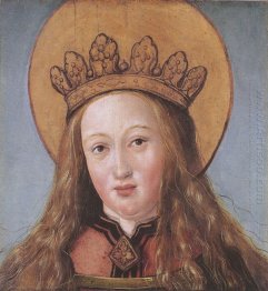 Head Of A Female Saint