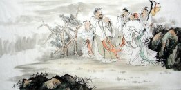 Say goodbye-Chinese Painting