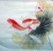 Fish - Chinese Painting