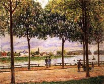promenade of chestnut trees 1878