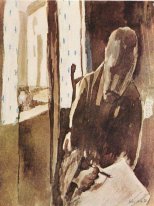 I firmatari del Window The Artist At The Window 1909