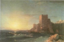 Towers On The Rock Near Bosporus 1853