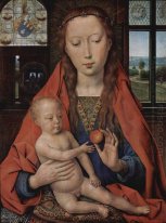 Madonna Dan Anak Dari Diptych Of Maerten Van Nieuwenhove 14