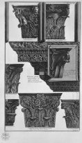 Various Capitals St John Lateran St Mary In Cosmedin S Lorenzo F