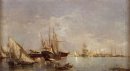 De haven van Valencia 1882