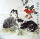 Cat - Peinture chinoise