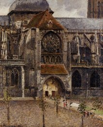 portal from the abbey church of saint laurent 1901