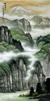 Mountains, water - Chinese Painting