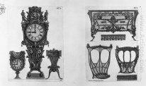 Two Clocks And A Chair Two Sides Of The Sedan And A Chest