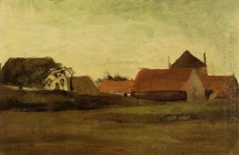 Farmhouses In Loosduinen Near The Hague At Twilight 1883