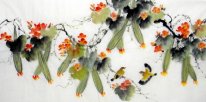 Loofah-Birds - Pittura cinese