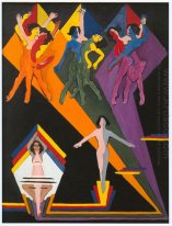 Dancing Girls dans les rayons colorés 1937