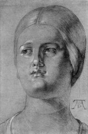 head of a woman