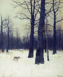 In The Forest At Winter 1885