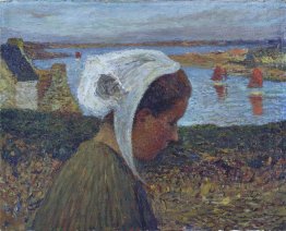 Young Breton at the Seaside