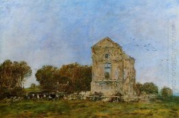 Deauville Ruins Of The Chateau De Lassay 1893