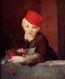 the boy with cherries 1859