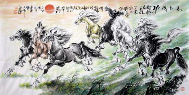 Horse - Chinees schilderij