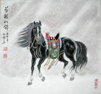 Horse - Peinture chinoise