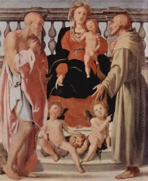 Madonna With St Francis And St Jerome 1522