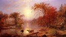 Indian summer fiume Hudson 1861