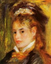 Retrato de una mujer joven 1876