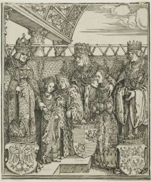 the congress and double betrothal at vienna from the triumphal a