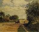 la carretera de mantes de Choisy le roi 1874