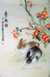 Rabbit - Chinese Painting