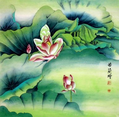 Lotus - Lukisan Cina