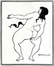 Bathyllus nimmt die Pose