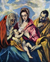 Holy Family (The Virgin of the Good Milk) 1594-1604