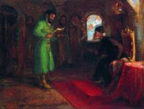 Boris Godunow mit Iwan der Schreckliche 1890