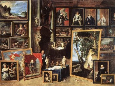 La galería del archiduque Leopold en Bruselas