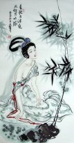 Belle Dame - Peinture chinoise