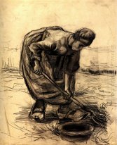 Peasant Woman Lifting Kartoffeln 5 1885