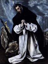 St Dominic in Prayer 1586-90