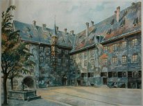 La cour de l'ancienne résidence à Munich