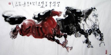 Horse - Chinees schilderij