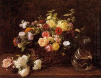 Panier de fleurs 1892