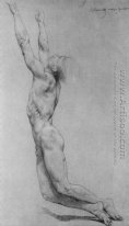 Flagellation Of Christ Study In Pencil