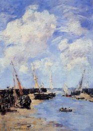 Trouville The Jettys Low Tide 1894