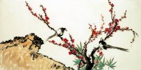 Plum & Birds - Chinesische Malerei