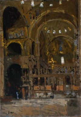 Innenansicht der St. Mark\'\' s, Venedig