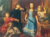 Portrait Of The Artist S Four Children 1879