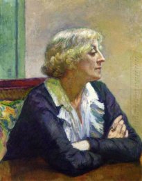 Maria Van Rysselberghe With Crossed Arms 1913