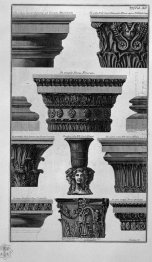 Various Capitals Villa Albani S Prisca Praxedes S S Clement Etc