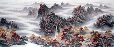 Montaña y agua - la pintura china